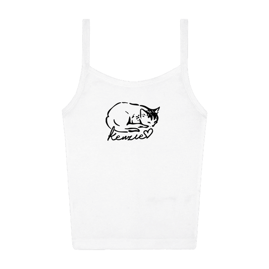 Cat Crop Tank